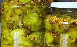 Как заготовить вкуснейшие соленые огурцы с горчицей на зиму